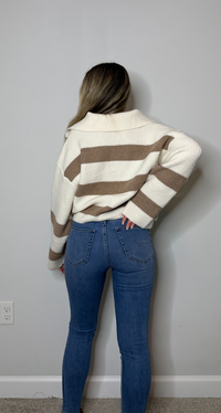 CLAIRE STRIPED SWEATER