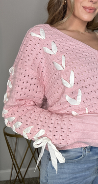 GIRLY GIRL BOW CARDIGAN