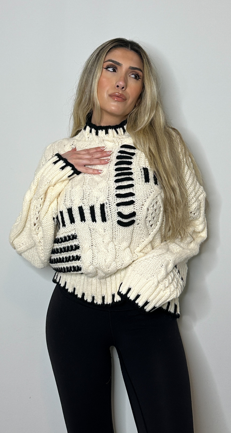 ARIA KNIT SWEATER