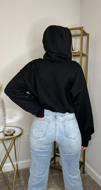 AMARA CROPPED HOODIE