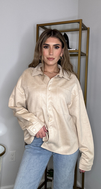 AMELIA SUEDE JACKET/TOP