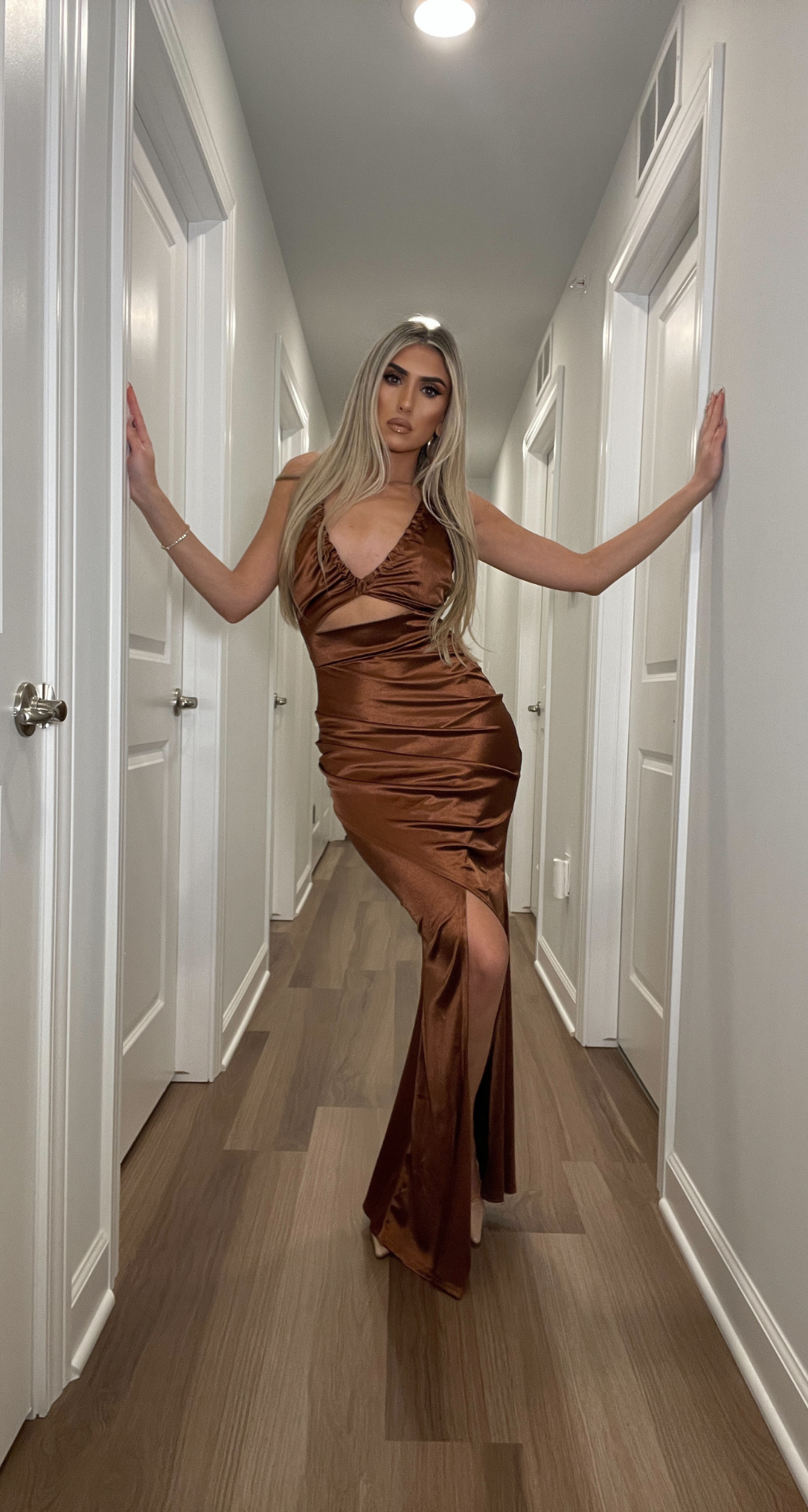 JADE COPPER DRESS