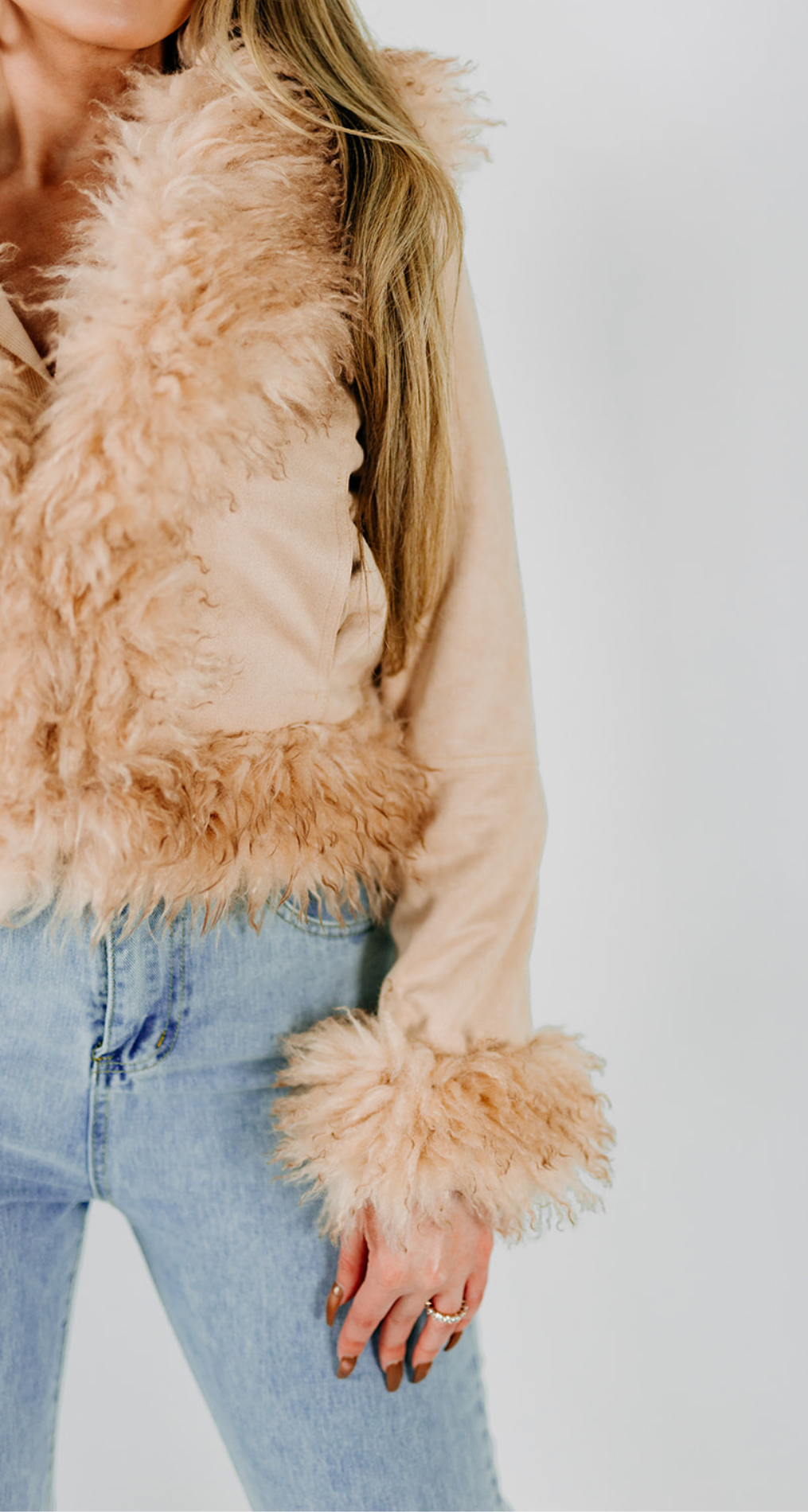 KEEP ME WARM- FAUX FUR JACKET