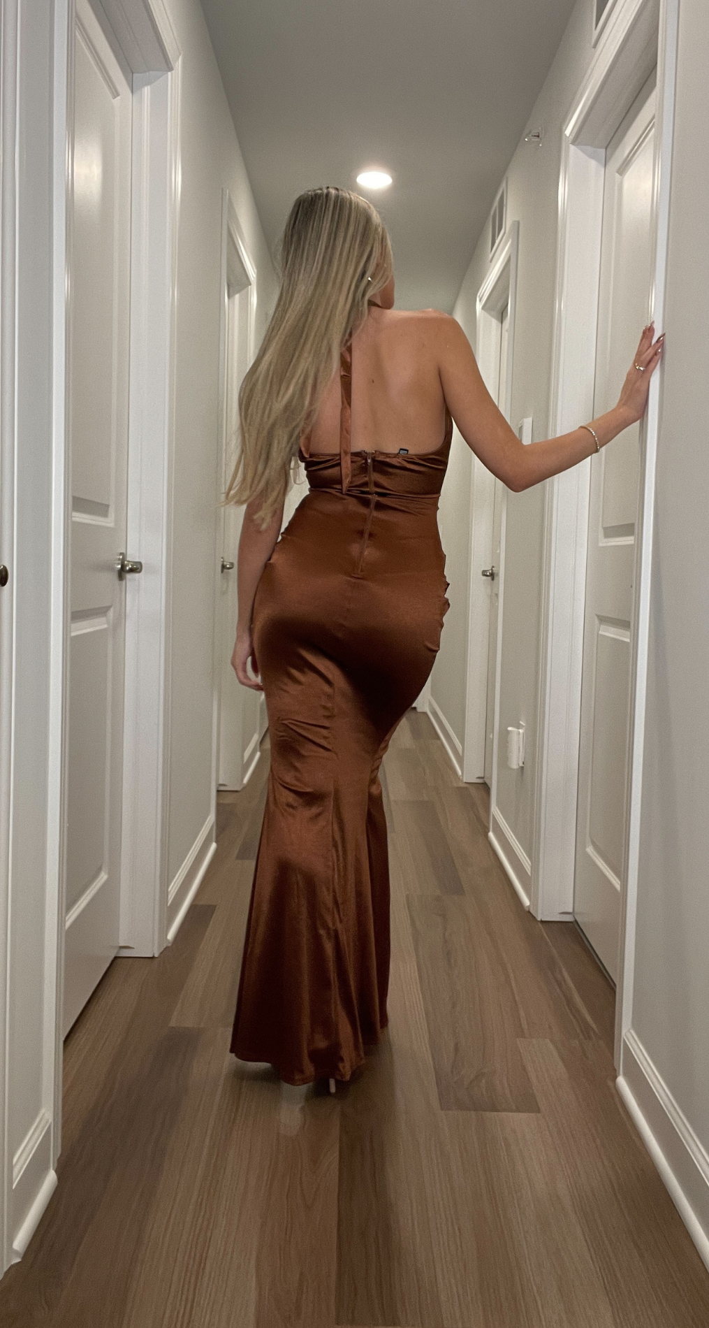 JADE COPPER DRESS