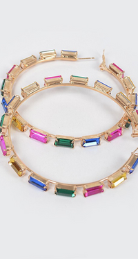 LARGE MULTI-COLORED HOOP